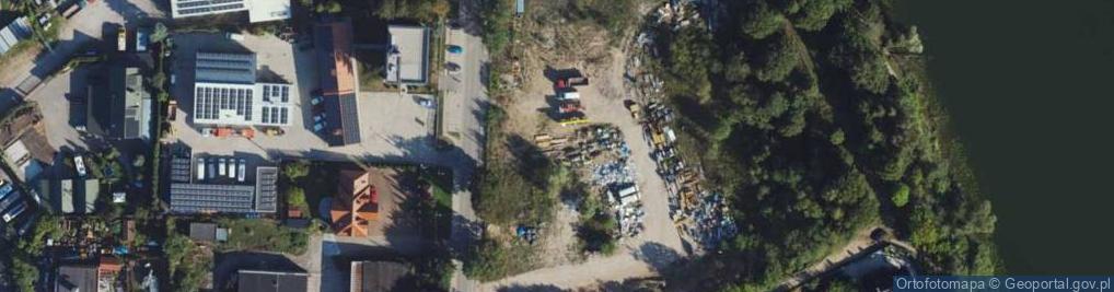 Zdjęcie satelitarne Mazurska ul.