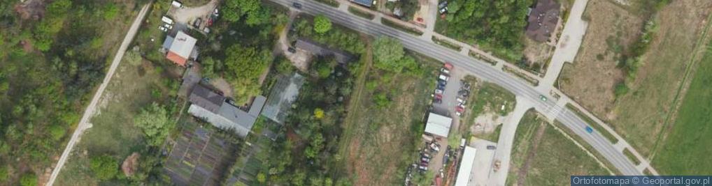 Zdjęcie satelitarne Mazowiecka ul.