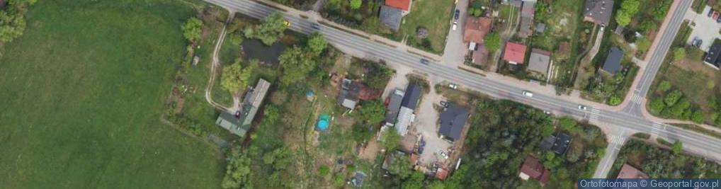 Zdjęcie satelitarne Mazowiecka ul.