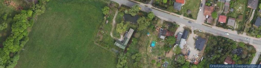 Zdjęcie satelitarne Mazowiecka ul.