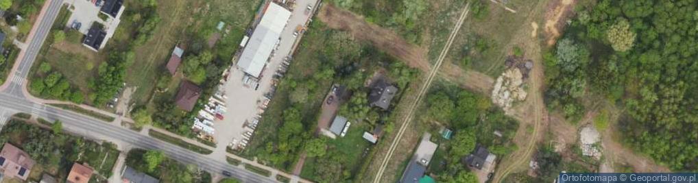 Zdjęcie satelitarne Mazowiecka ul.