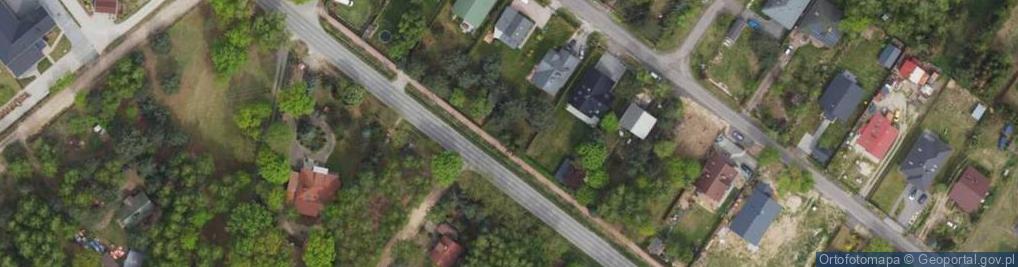 Zdjęcie satelitarne Mazowiecka ul.