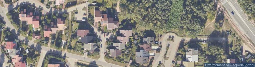 Zdjęcie satelitarne Makowa ul.