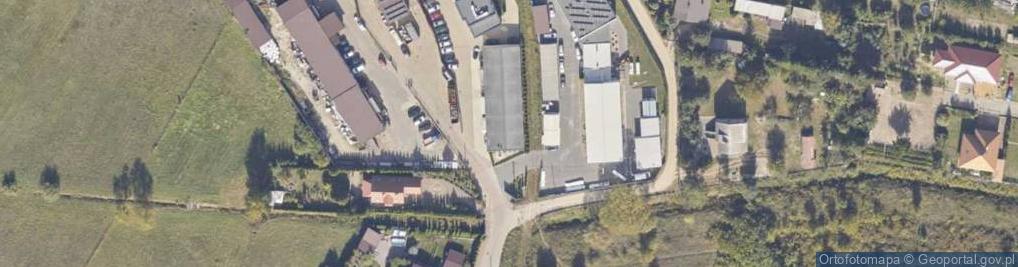 Zdjęcie satelitarne Magazynowa ul.