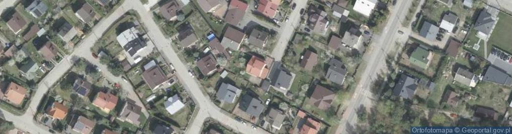 Zdjęcie satelitarne Makuszyńskiego Kornela ul.