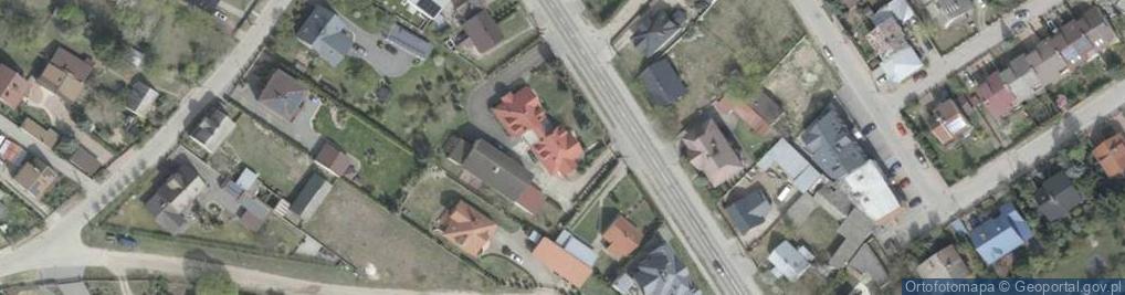 Zdjęcie satelitarne Małkińska ul.