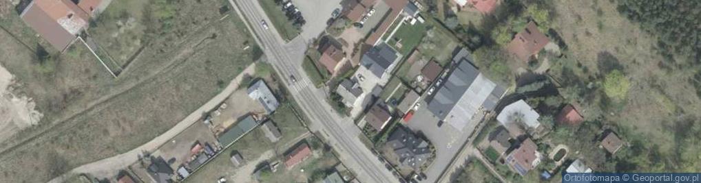 Zdjęcie satelitarne Małkińska ul.