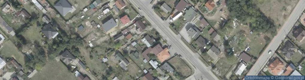 Zdjęcie satelitarne Małkińska ul.