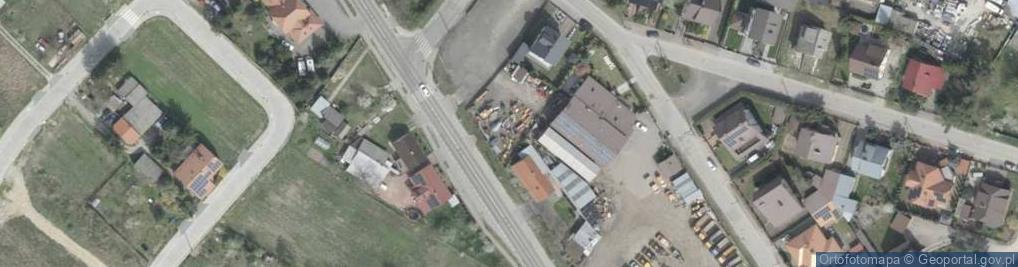 Zdjęcie satelitarne Małkińska ul.