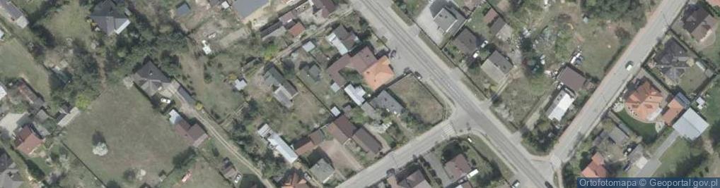 Zdjęcie satelitarne Małkińska ul.