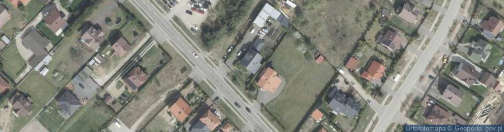Zdjęcie satelitarne Małkińska ul.
