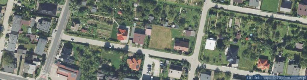 Zdjęcie satelitarne Malwowa ul.