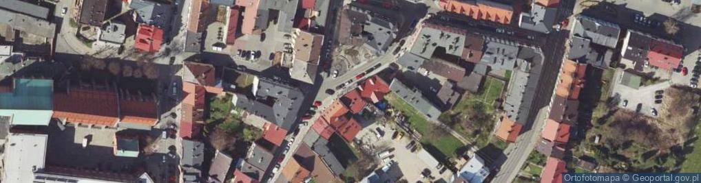 Zdjęcie satelitarne Mały Rynek ul.