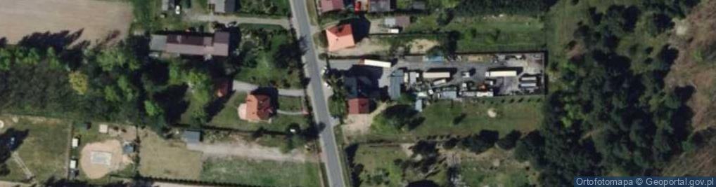 Zdjęcie satelitarne Makowa ul.