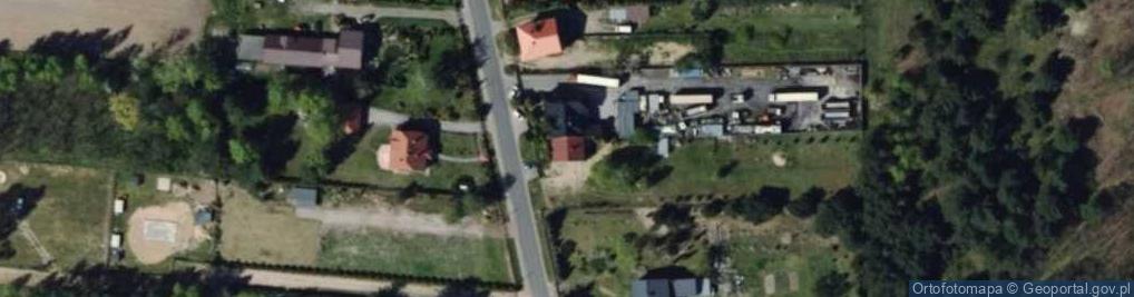 Zdjęcie satelitarne Makowa ul.