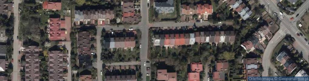 Zdjęcie satelitarne Malachitowa ul.
