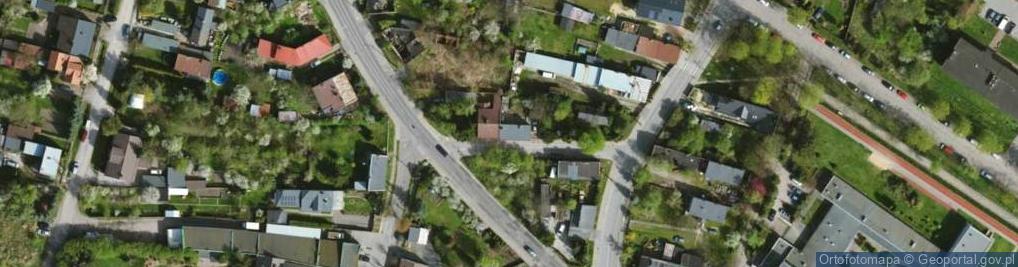 Zdjęcie satelitarne Mała ul.