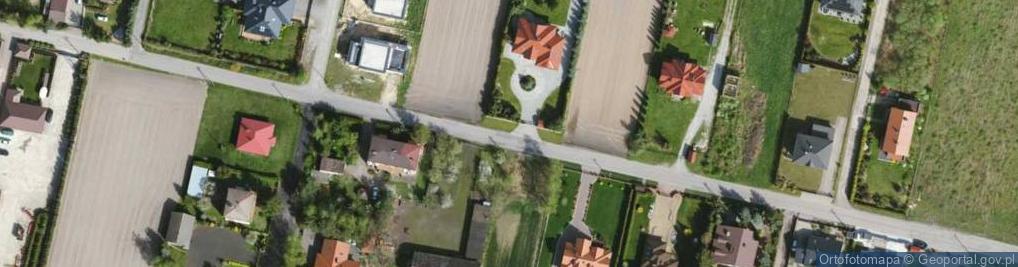 Zdjęcie satelitarne Malinowa ul.