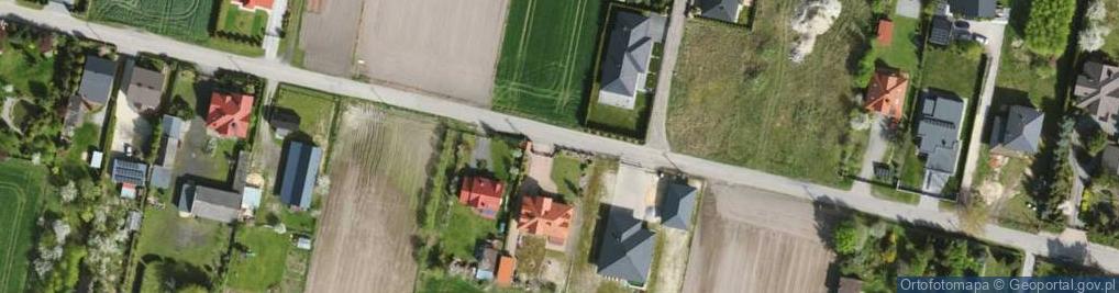 Zdjęcie satelitarne Malinowa ul.