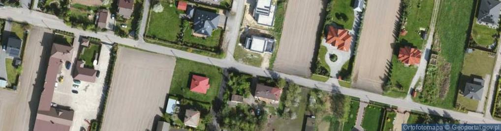 Zdjęcie satelitarne Malinowa ul.