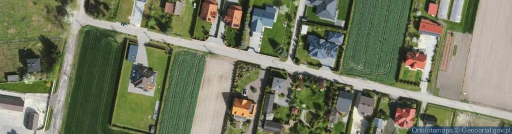 Zdjęcie satelitarne Malinowa ul.