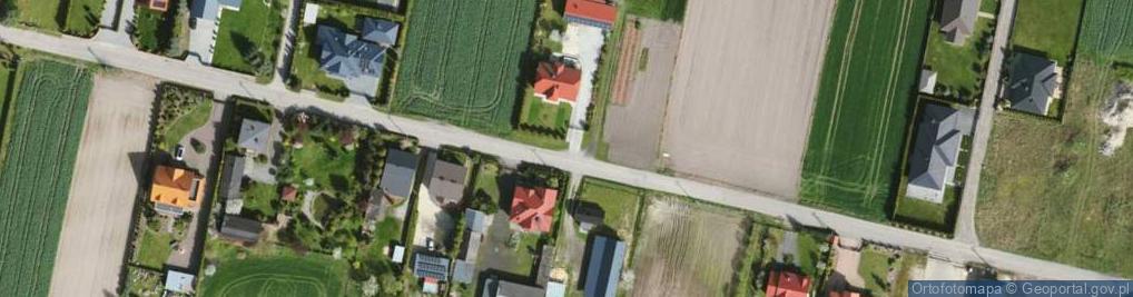 Zdjęcie satelitarne Malinowa ul.