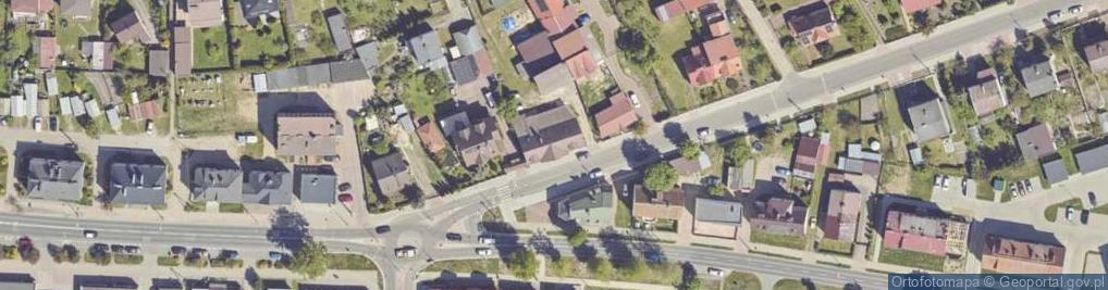 Zdjęcie satelitarne Mazurska ul.