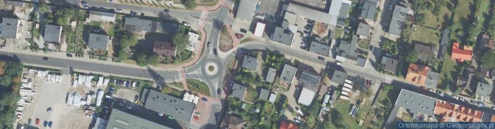 Zdjęcie satelitarne Malińska ul.