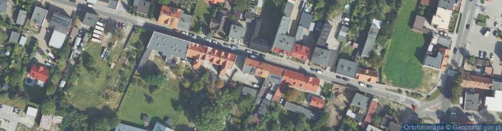 Zdjęcie satelitarne Malińska ul.