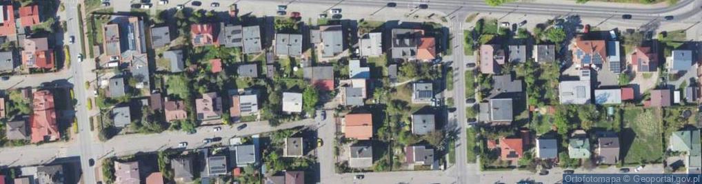 Zdjęcie satelitarne Malinowa ul.