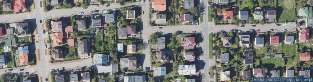 Zdjęcie satelitarne Malinowa ul.