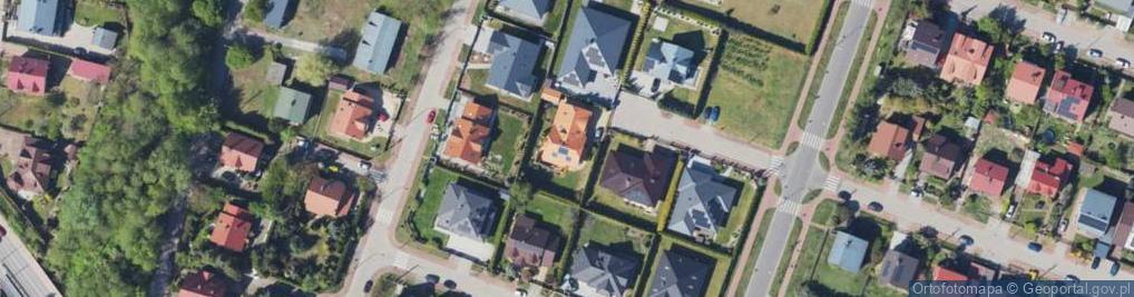 Zdjęcie satelitarne Mazowiecka ul.