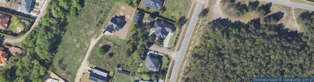 Zdjęcie satelitarne Mazowiecka ul.