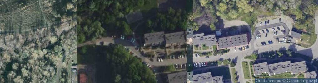 Zdjęcie satelitarne Matusiaka Klemensa ul.
