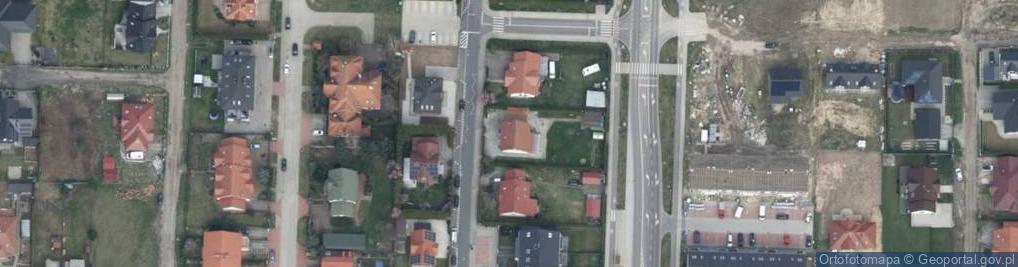 Zdjęcie satelitarne Makowa ul.