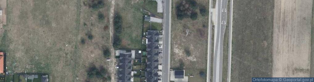 Zdjęcie satelitarne Makowa ul.