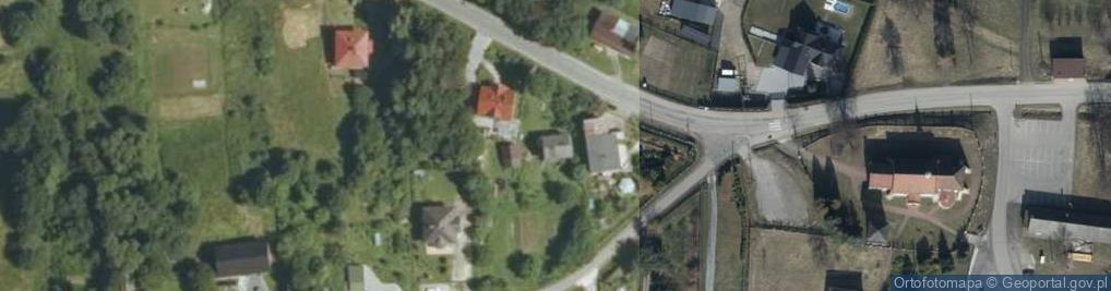 Zdjęcie satelitarne Malownicza ul.