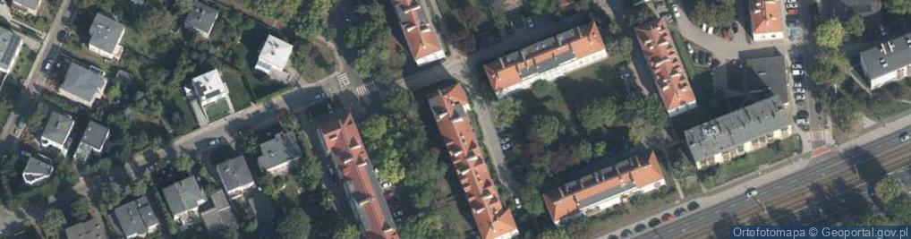 Zdjęcie satelitarne Marszałkowska ul.