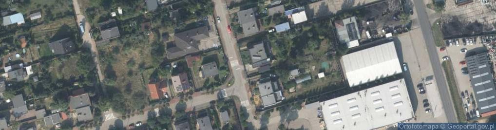Zdjęcie satelitarne Magazynowa ul.