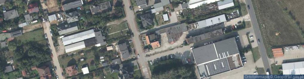 Zdjęcie satelitarne Magazynowa ul.