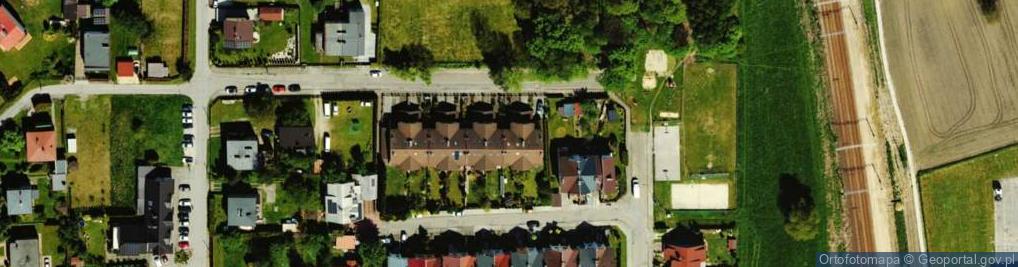 Zdjęcie satelitarne Maków ul.