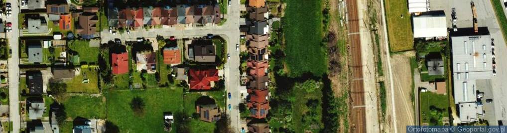 Zdjęcie satelitarne Maków ul.
