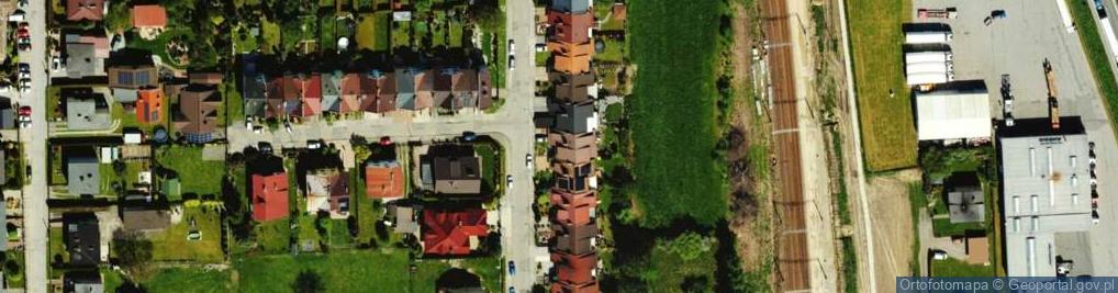 Zdjęcie satelitarne Maków ul.