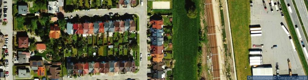 Zdjęcie satelitarne Maków ul.