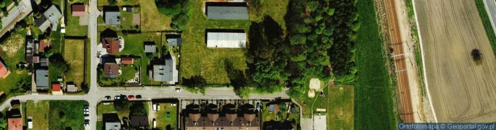 Zdjęcie satelitarne Maków ul.
