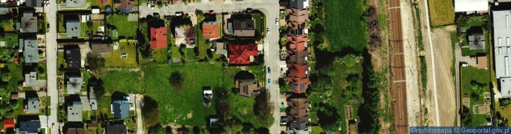 Zdjęcie satelitarne Maków ul.