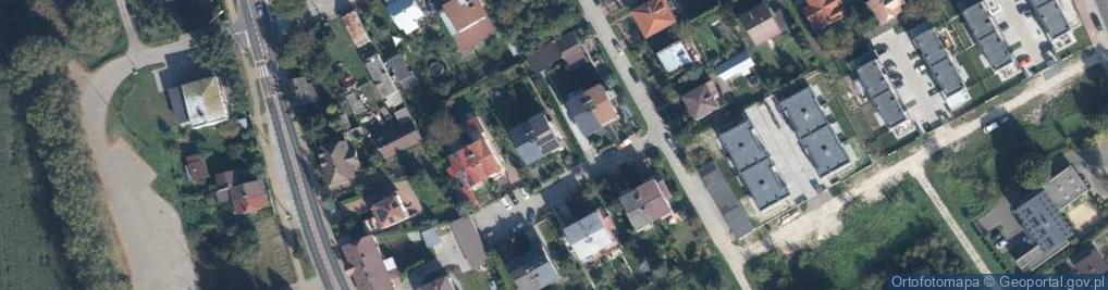 Zdjęcie satelitarne Malarska ul.