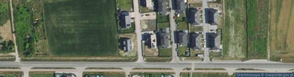 Zdjęcie satelitarne Malinowa ul.