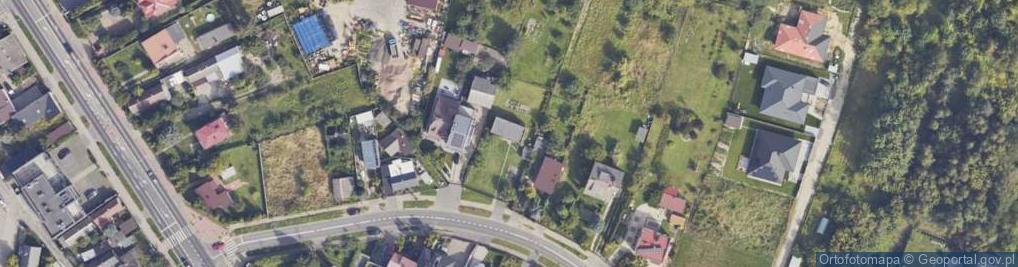 Zdjęcie satelitarne Malenicka ul.