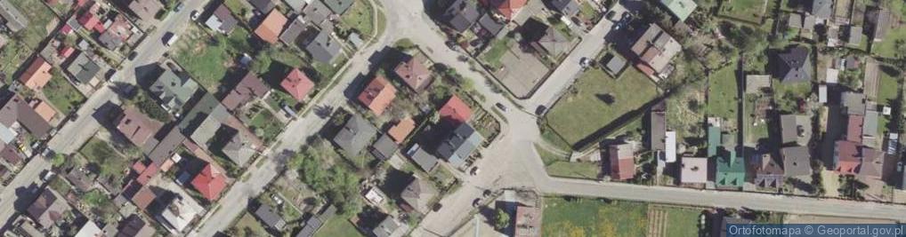 Zdjęcie satelitarne Mazowiecka ul.